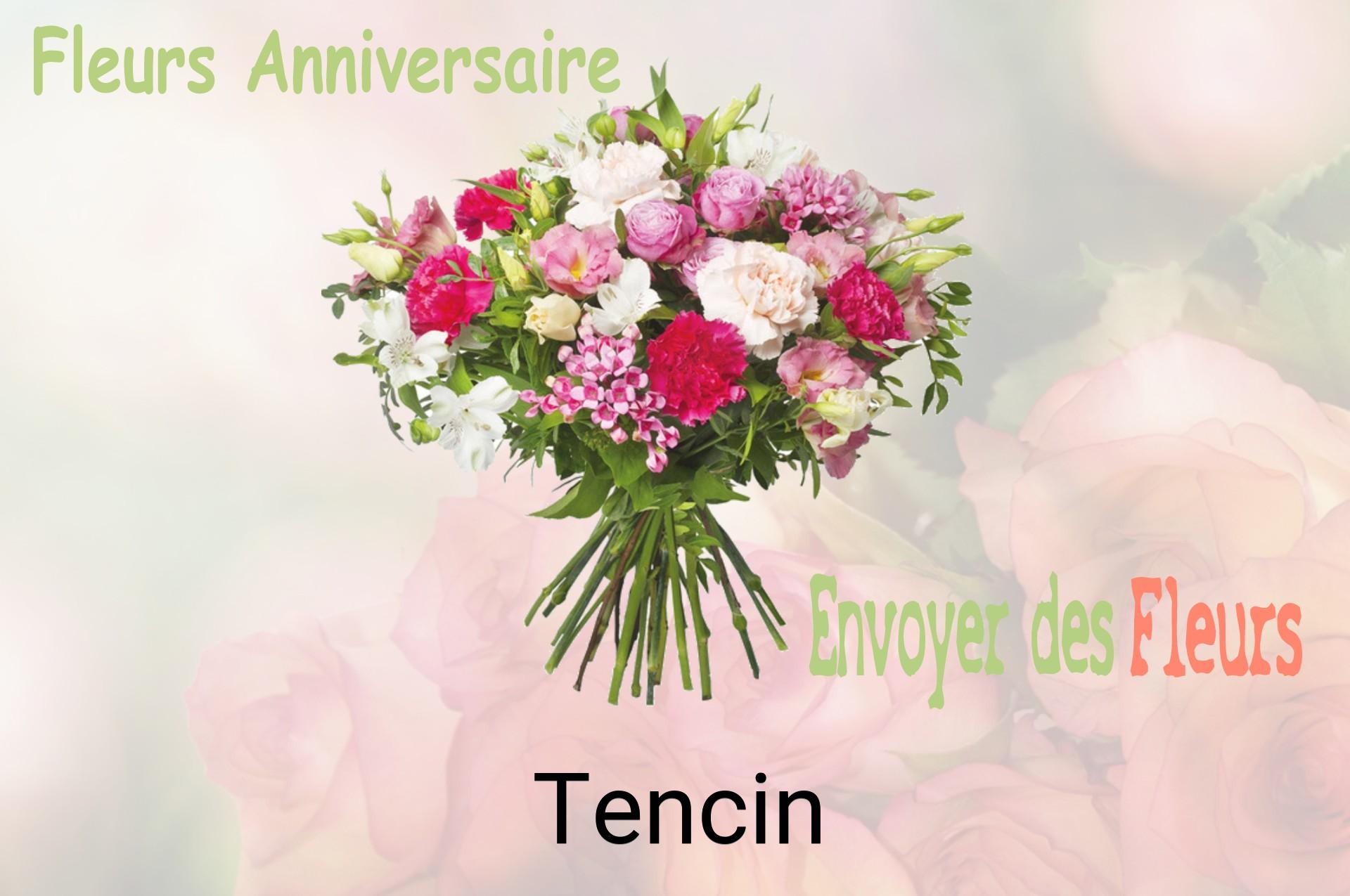 Bouquet de fleurs d’anniversaire livré à Tencin
